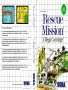 Sega  Master System  -  Rescue Mission